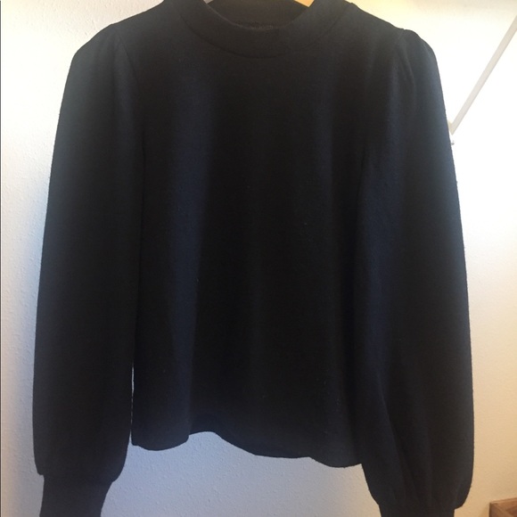 Madewell Puff sleeve sweater top - Picture 1 of 3